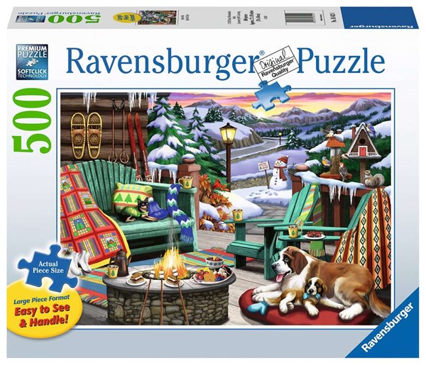 Ravensburger (16442) - "Cozy Series, Apres All Day" - 500 pezzi