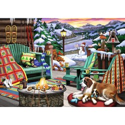 Ravensburger (16442) - "Cozy Series, Apres All Day" - 500 pezzi
