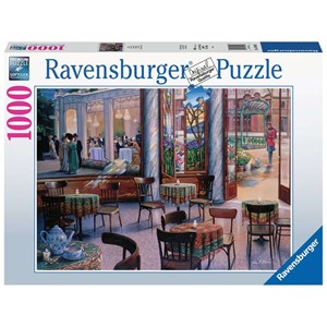Ravensburger (16449) - "A Café Visit" - 1000 pezzi