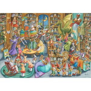 Ravensburger (16455) - "Midnight at The Library" - 1000 pezzi