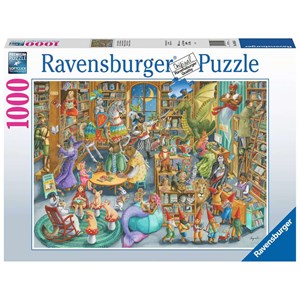 Ravensburger (16455) - "Midnight at The Library" - 1000 pezzi