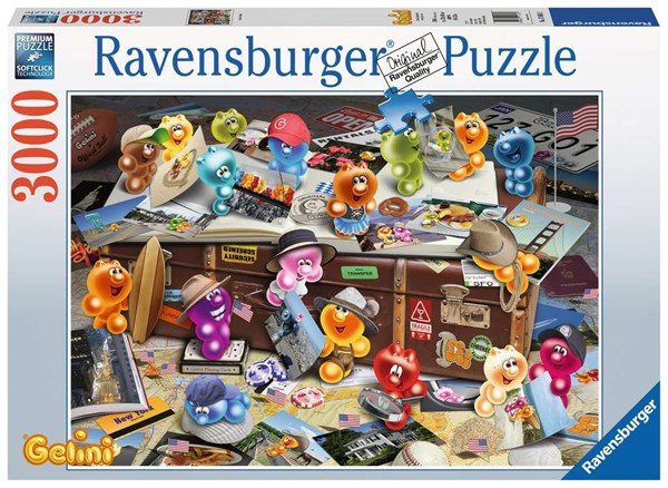 Ravensburger (17004) - "German Tourists" - 3000 pezzi