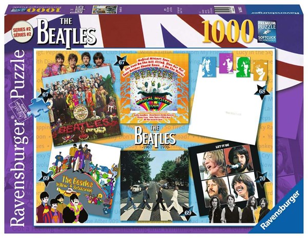 Ravensburger (19815) - "The Beatles, Albums 1967-1970" - 1000 pezzi