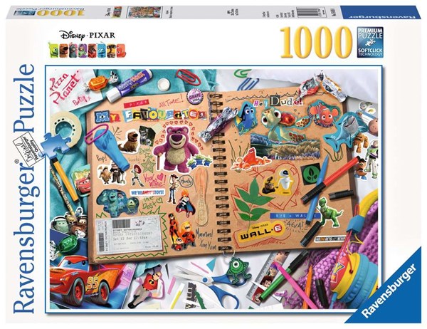 Ravensburger (19816) - "Scrapbook" - 1000 pezzi