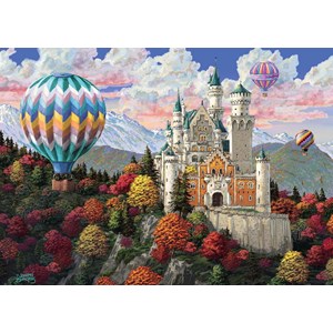 Ravensburger (19857) - "Neuschwanstein Daydream" - 1000 pezzi