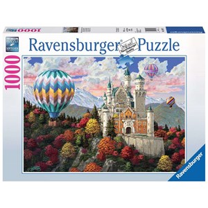 Ravensburger (19857) - "Neuschwanstein Daydream" - 1000 pezzi