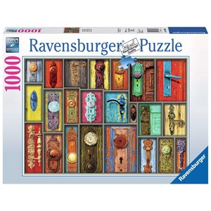 Ravensburger (19863) - "Antique Doorknobs" - 1000 pezzi