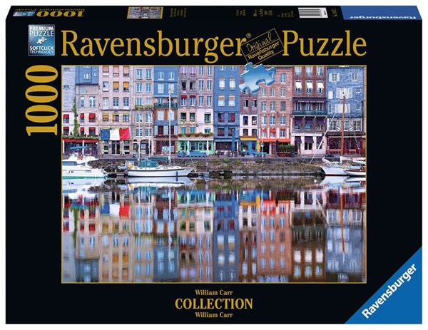 Ravensburger (19867) - William Carr: "Honefleur Reflection" - 1000 pezzi