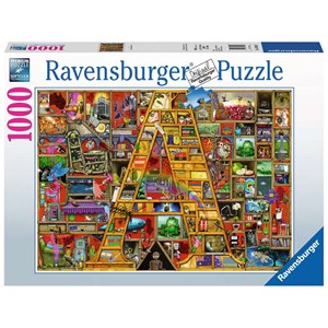 Ravensburger (19891) - "Awesome Alphabet "A"" - 1000 pezzi