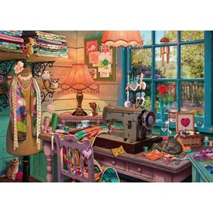 Ravensburger (19892) - "The Sewing Shed" - 1000 pezzi