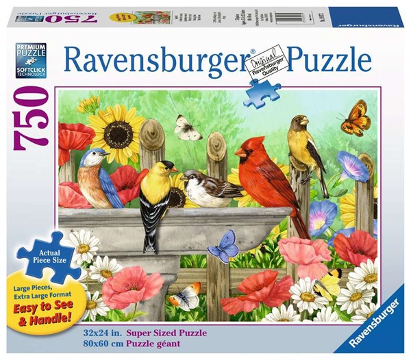 Ravensburger (19937) - "Bathing Birds" - 750 pezzi