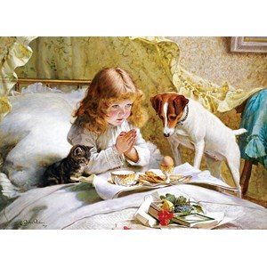 Eurographics (6000-5329) - Charles Burton Barber: "Suspense" - 1000 pezzi