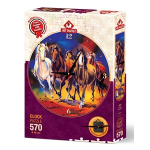 Art Puzzle (5004) - "Horses" - 570 pezzi