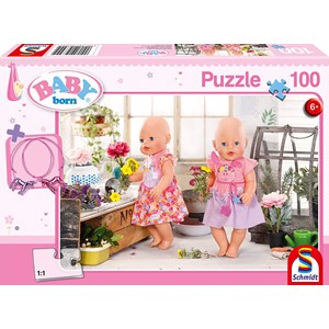 Schmidt Spiele (56300) - "Baby Born" - 100 pezzi