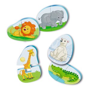 Ravensburger (04538) - "Zoo" - 2 pezzi