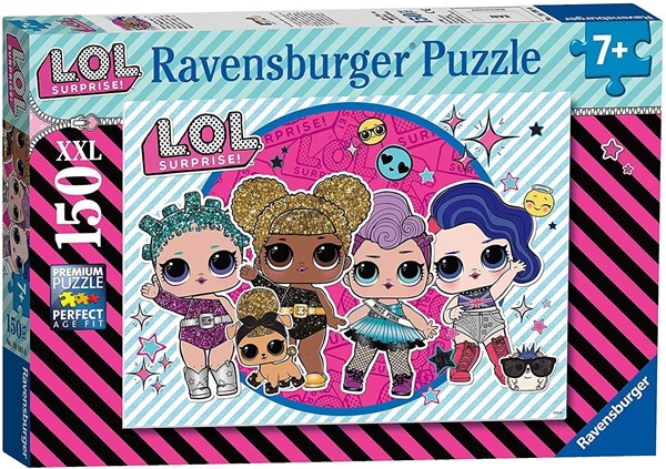 Ravensburger (12883) - "LOL Surprise, Girls Night Out" - 150 pezzi