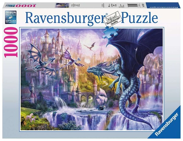 Ravensburger (15252) - "The Castle of the Dragons" - 1000 pezzi