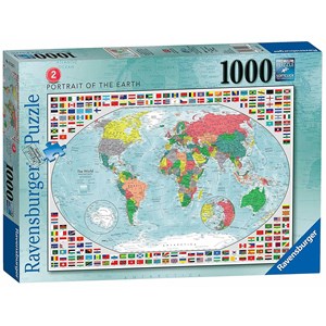 Ravensburger (15253) - "Portrait of The Earth" - 1000 pezzi