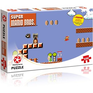 Winning Moves Games (WIN11484) - "Super Mario Bros., High Jumper" - 500 pezzi