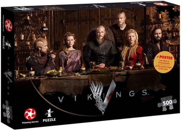 Winning Moves Games (WIN11507) - "Vikings" - 500 pezzi