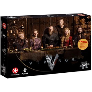 Winning Moves Games (WIN11507) - "Vikings" - 500 pezzi