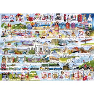 Gibsons (G7100) - Val Goldfinch: "Cream Teas & Queuing" - 1000 pezzi