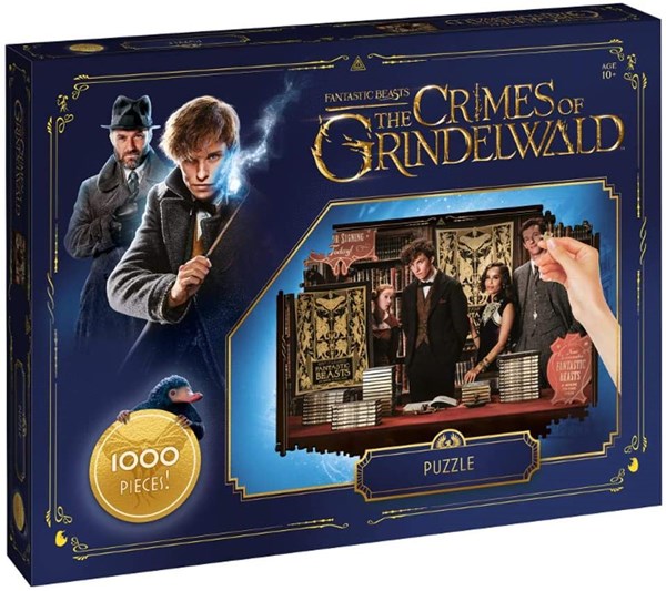Waddingtons (35064) - "Fantastic Beasts" - 1000 pezzi