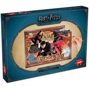 Winning Moves Games (2497) - "Harry Potter, Quidditch" - 1000 pezzi