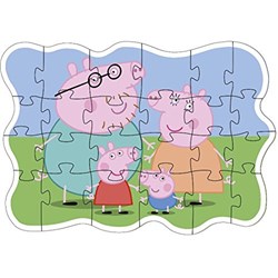 Barbo Toys (8951) - "Peppa Pig" - 24 pezzi