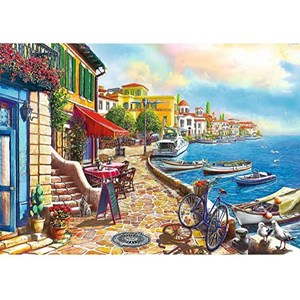 Trefl (10527) - "Sunny Embankment" - 1000 pezzi