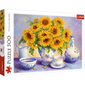 Trefl (37293) - Hardwick Trisha: "Sunflowers" - 500 pezzi