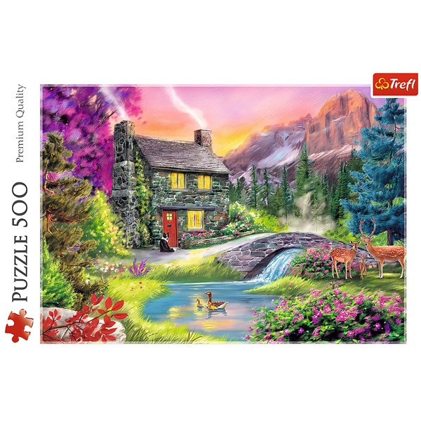 Trefl (37325) - "Mountain Idyll" - 500 pezzi