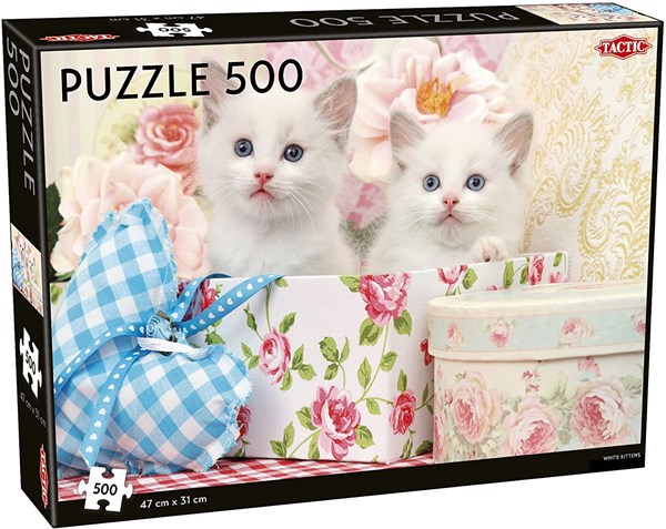 Tactic (55256) - "White Kittens" - 500 pezzi