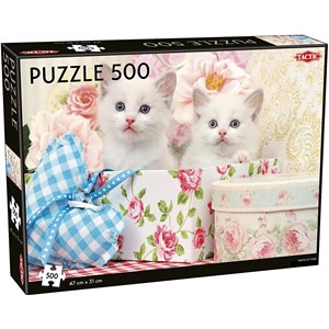 Tactic (55256) - "White Kittens" - 500 pezzi