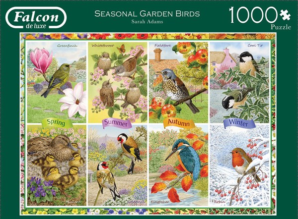 Falcon (11157) - "Seasonal Garden Birds" - 1000 pezzi