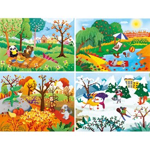 Clementoni (21408) - "Four Seasons" - 180 pezzi