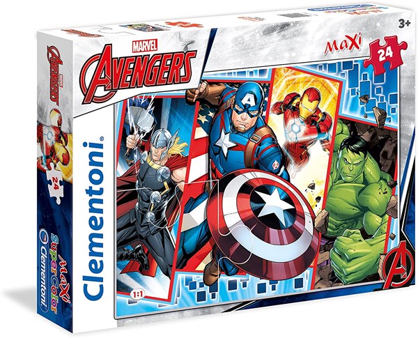 Clementoni (24495) - "The Avengers" - 24 pezzi