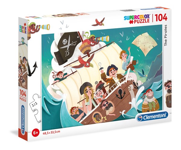 Clementoni (27278) - "The Pirates" - 104 pezzi