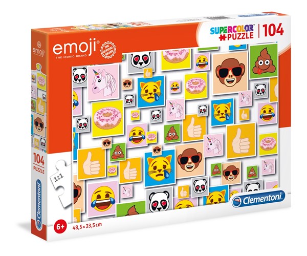 Clementoni (27285) - "Emoji" - 104 pezzi