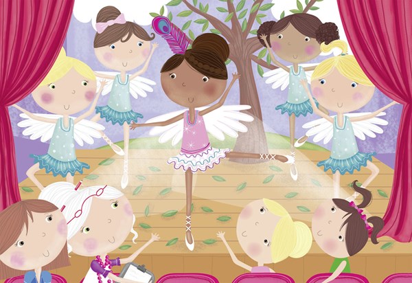 Ravensburger (05360) - "Ballet Beauties" - 24 pezzi