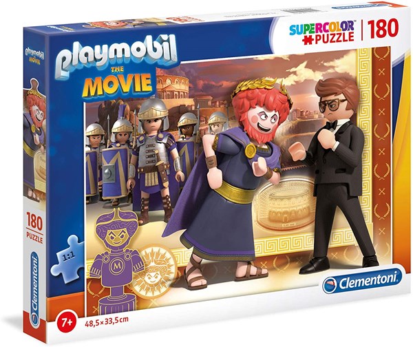 Clementoni (29162) - "Playmobil, The Movie" - 180 pezzi