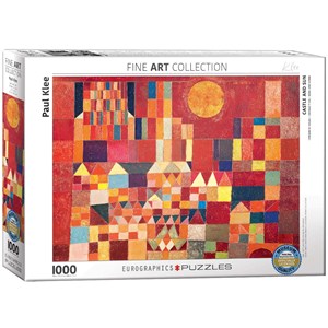 Eurographics (6000-0836) - Paul Klee: "Castle and Sun" - 1000 pezzi