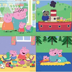 Educa (15918) - "Peppa Pig" - 6 9 12 16 pezzi