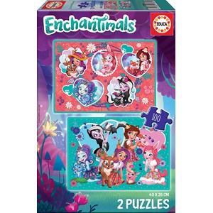 Educa (17934) - "Enchantimals" - 100 pezzi