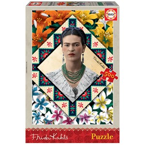 Educa (18483) - Frida Kahlo: "Frida Kahlo" - 500 pezzi