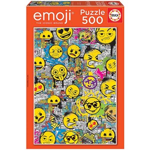 Educa (18485) - "Emoji" - 500 pezzi