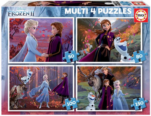 Educa (18640) - "Frozen 2" - 50 80 100 150 pezzi