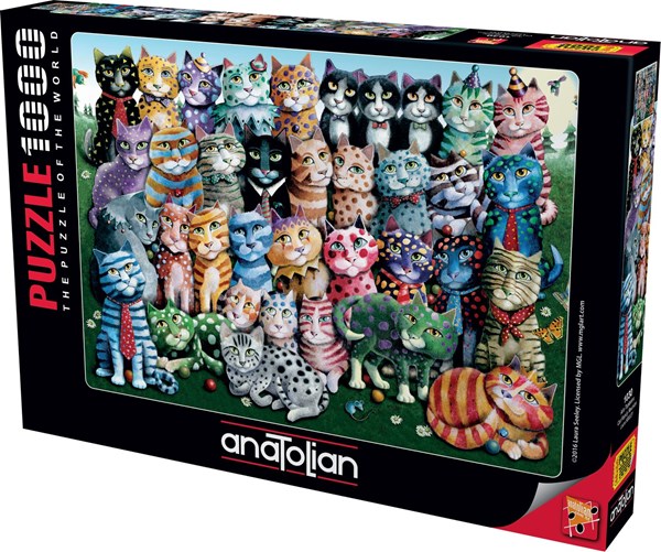 Anatolian (1030) - Laura Seeley: "Cat Family Reunion" - 1000 pezzi