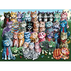 Anatolian (1030) - Laura Seeley: "Cat Family Reunion" - 1000 pezzi