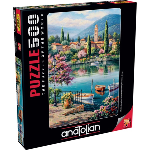Anatolian (3597) - Sung Kim: "Village Lake Afternoon" - 500 pezzi